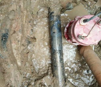 曲松水管漏水检测的检测方法